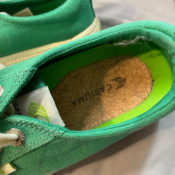 Cariuma OCA LOW (green canvas) size 8 - Picture 4 of 6